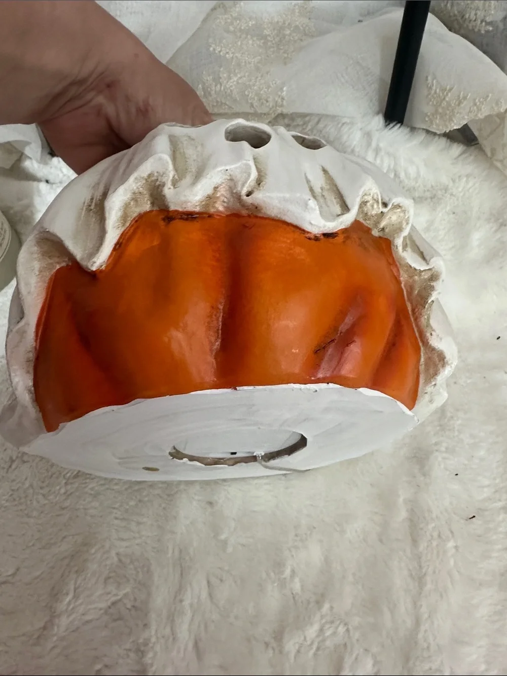 Toil and  trouble, ghost pumpkin LED lighting decor